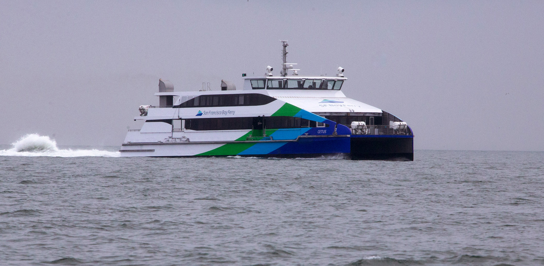 This is an image of a ferry