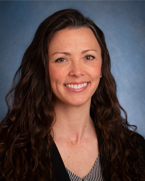 This is a photograph of Lindsay Harris, Deputy Inspector General