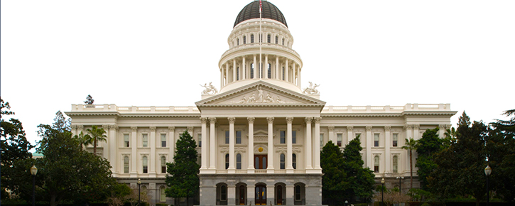 This is an image of the state capital of California.