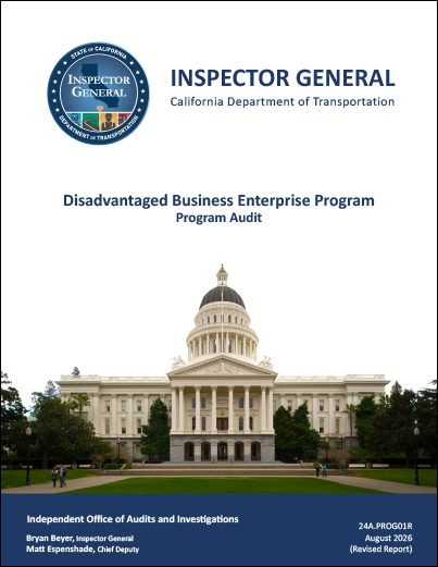This is a thumbnail of the cover for the Disadvantaged Business Enterprise Program